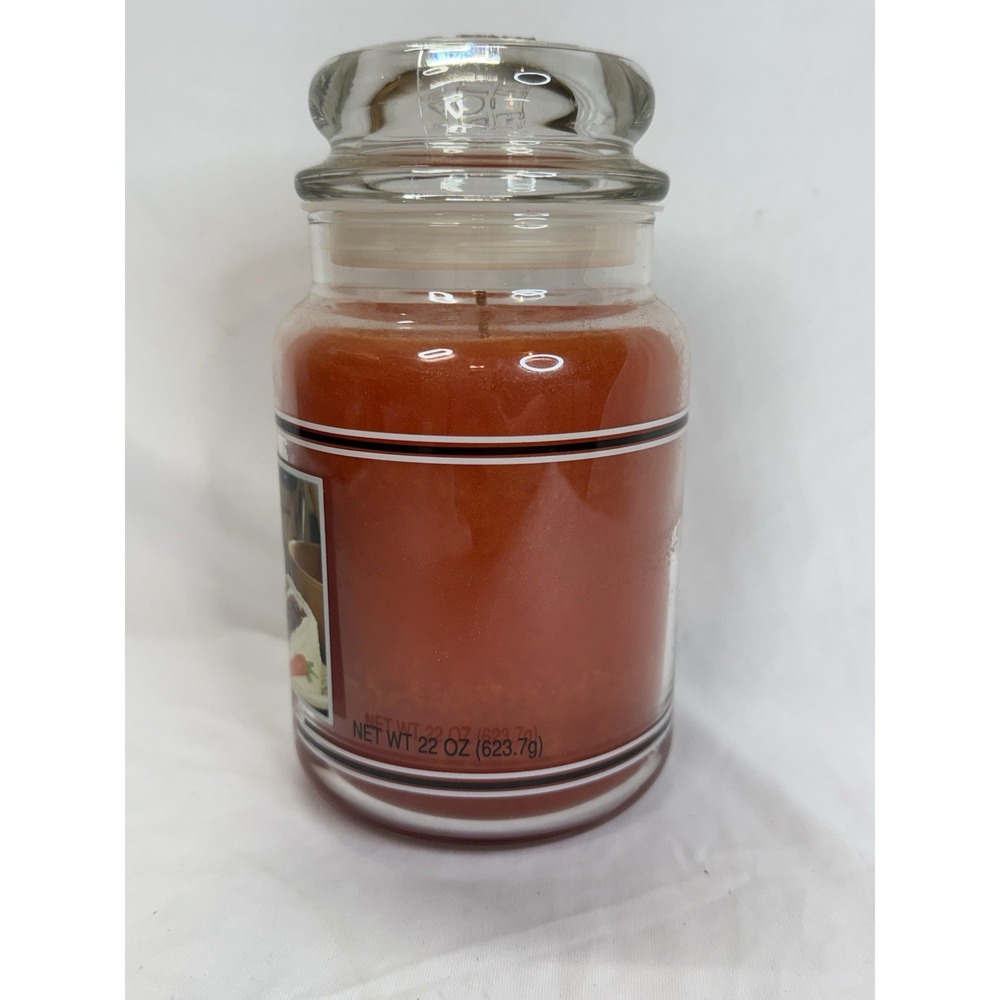 Yankee Candle 22 Oz CARROT CAKE Discontinued BLACK BAND. Housewarmer RARE - Picture 4 of 9